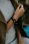 Preview: Tragebild Lunavit Magnet-Armband Olymp Jade