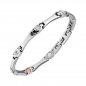 Preview: Lunavit magnetic bracelet Lady Shine silver