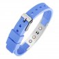 Preview: Lunavit Magnet Silicon Bracelet Sporty Blue