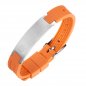 Preview: Lunavit Magnet Silikonarmband Sporty Orange