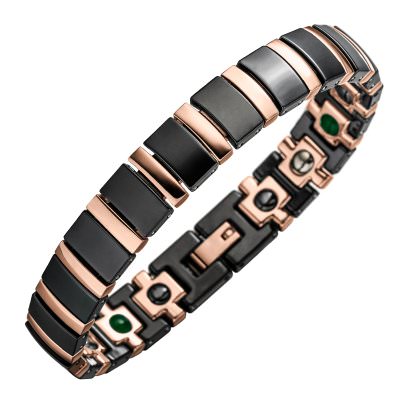 Lunvit Magnetic-Ceramic-Titan Bracelet Titan Jade