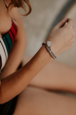 Lunavit scented bracelet as exclusive jewelry accessory for stylish outfits
