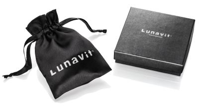 Geschenkverpackung Lunavit Magnet-Armband Titan Jade