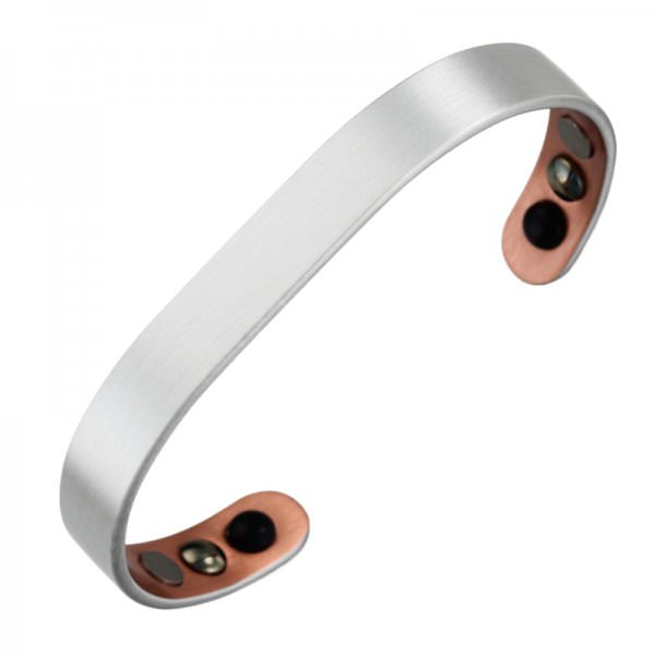 Produktbild Kupferspange Magnet-Kupferspange Harmony Slim & Magnet-Armband Lady Line Silber